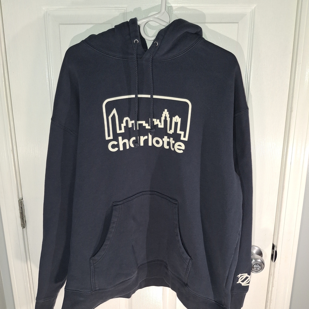 704 Shop Charlotte Skyline Pullover Hoodie